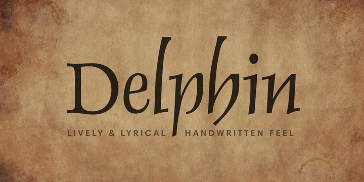Ejemplo de fuente Delphin