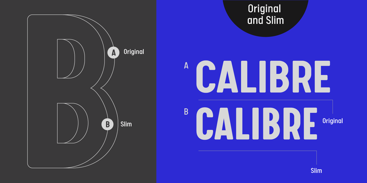 Ejemplo de fuente CALPS Extra Light Italic