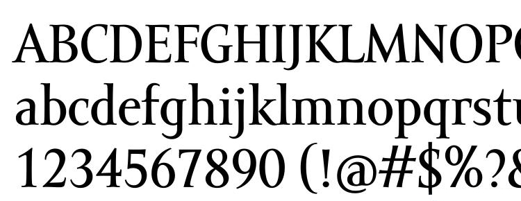 Ejemplo de fuente Amor Serif Text Pro Regular