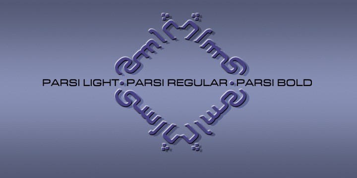 Ejemplo de fuente Parsi Light