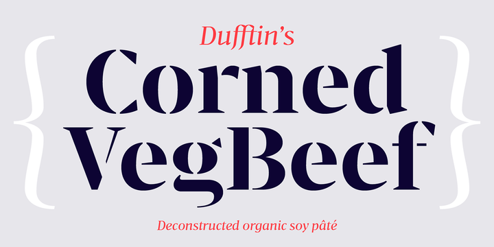 Ejemplo de fuente Bw Darius Darius Bold Italic