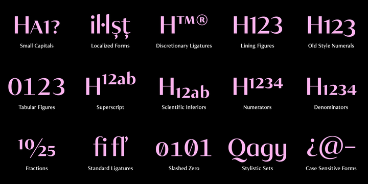 Ejemplo de fuente Tabac Glam G2 Italic
