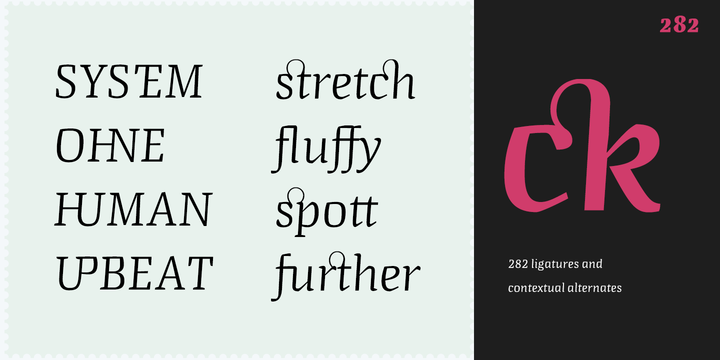 Ejemplo de fuente Quador Display Ultra Bold Italic