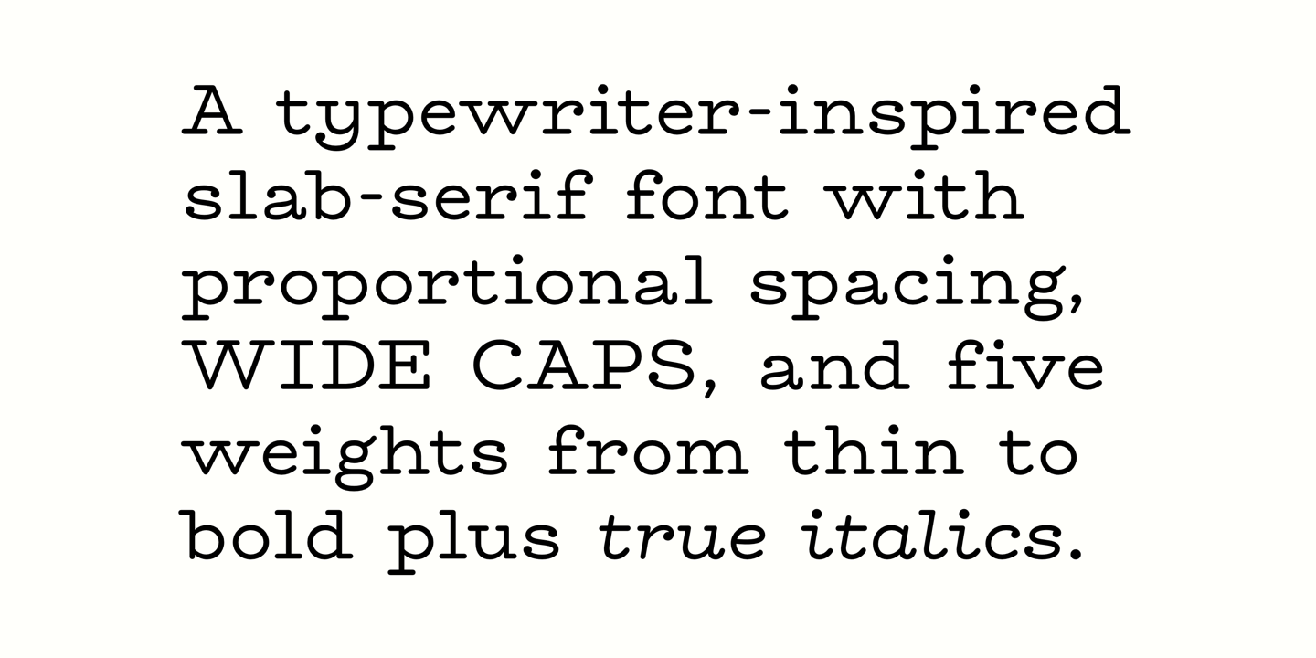 Ejemplo de fuente Hellenic Typewriter Bold Italic