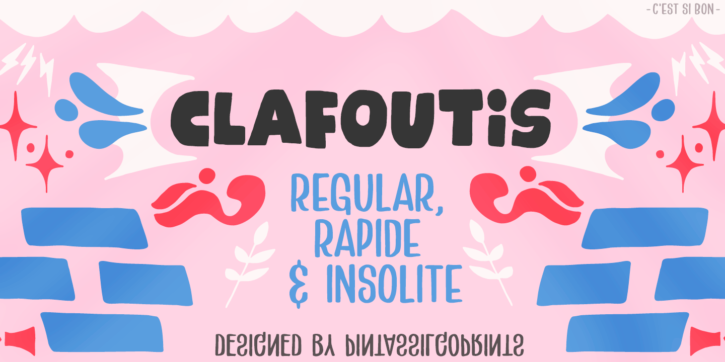 Ejemplo de fuente Clafoutis