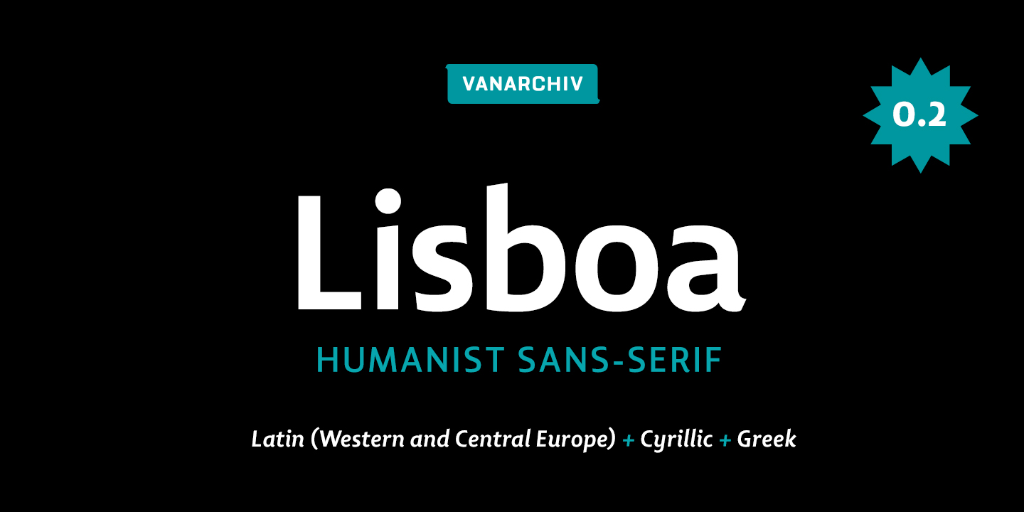 Ejemplo de fuente Lisboa Medium Italic