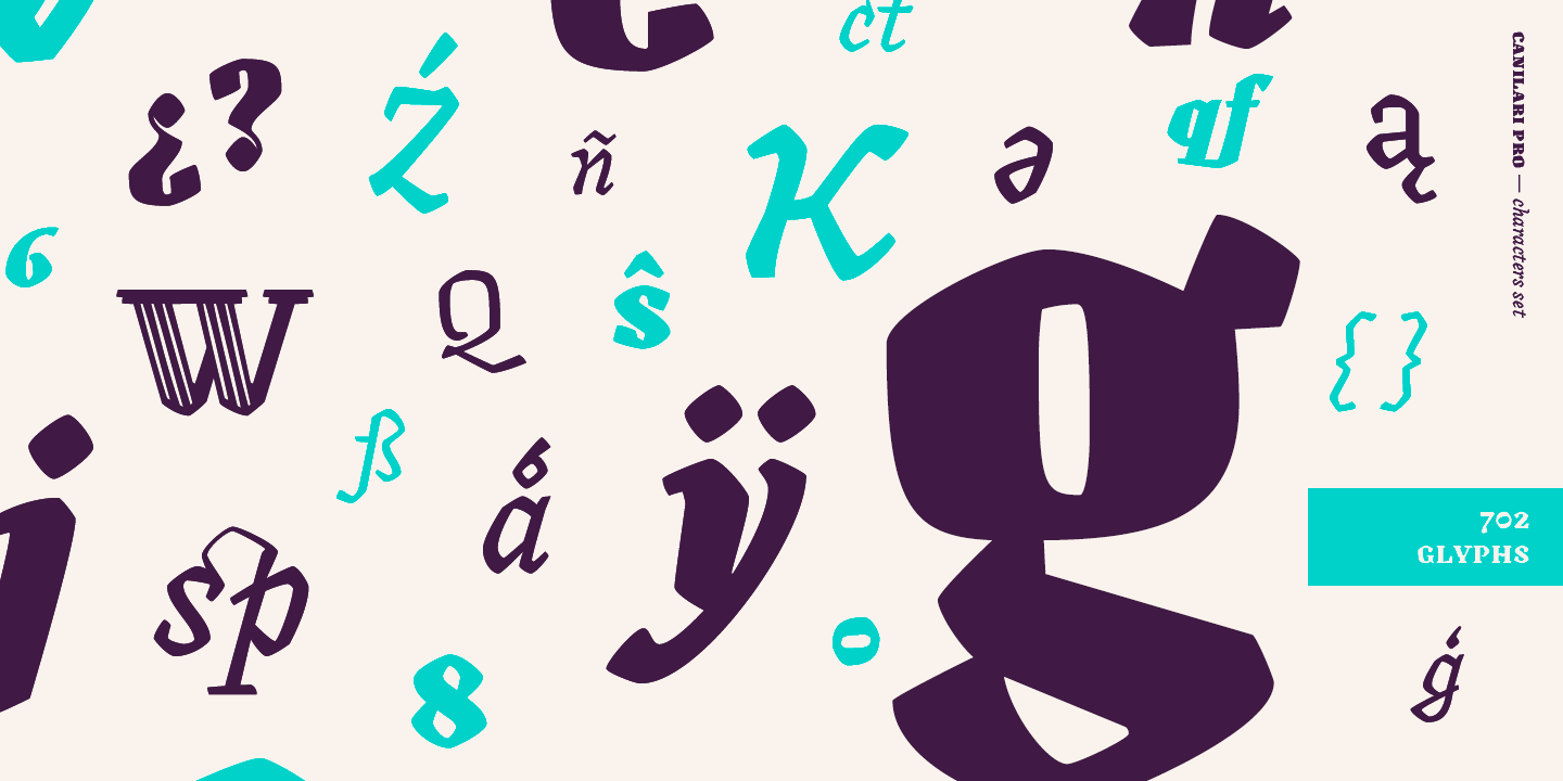 Ejemplo de fuente Canilari PRO Regular Italic