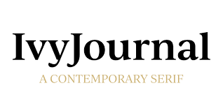 Ejemplo de fuente Ivy Journal Semi Bold Italic