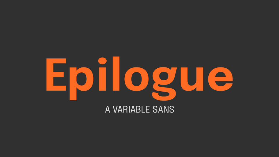 Ejemplo de fuente Epilogue SemiBold Italic