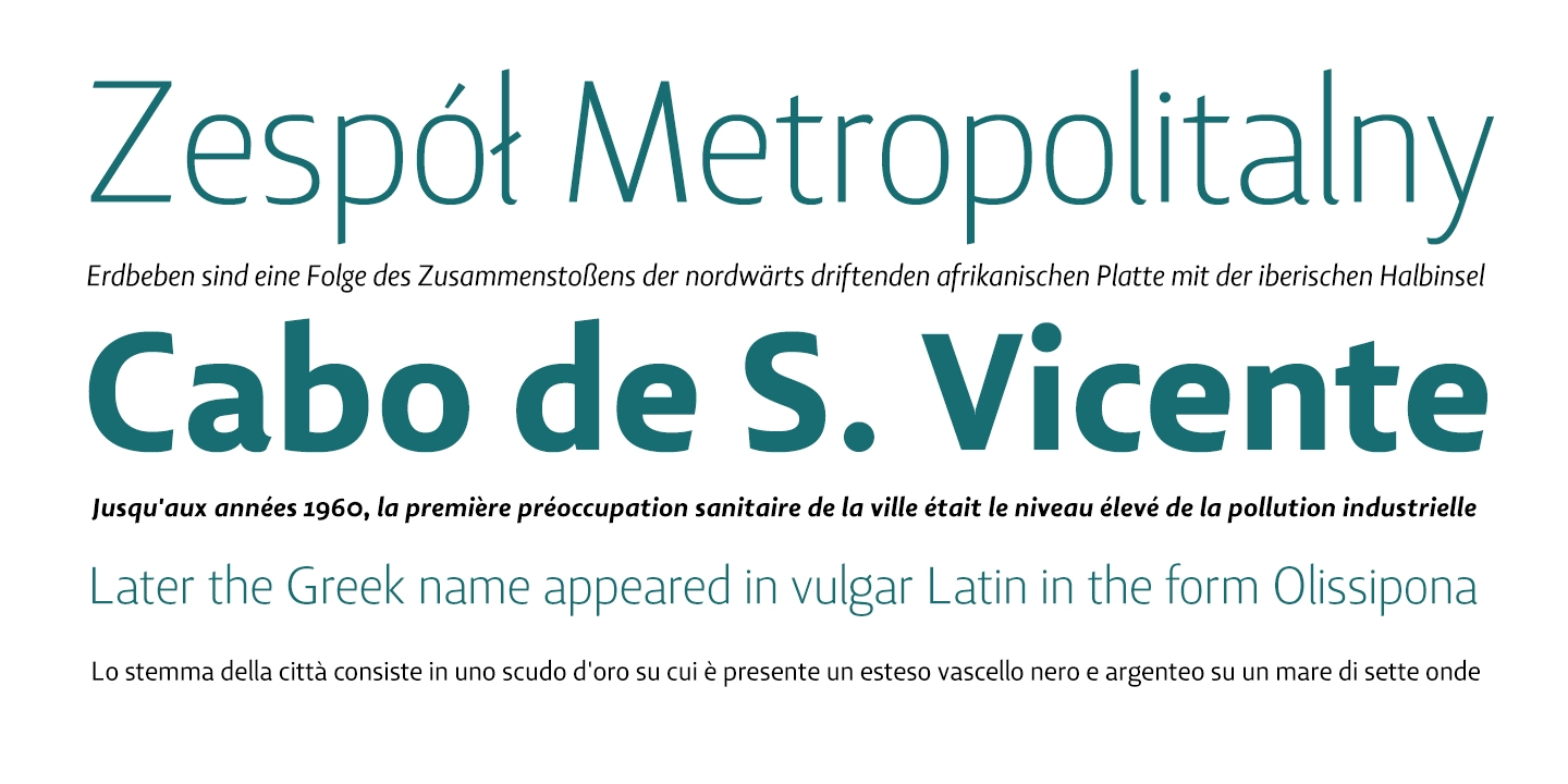 Ejemplo de fuente Lisboa Sans Extra Bold Italic
