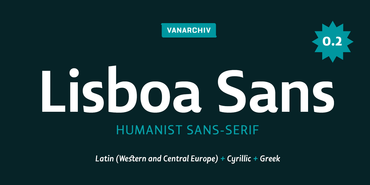 Ejemplo de fuente Lisboa Sans Light Italic