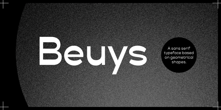 Ejemplo de fuente Beuys