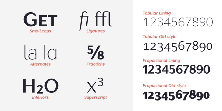 Ejemplo de fuente Lagu Sans Light Italic