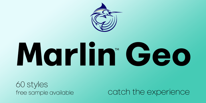 Ejemplo de fuente Marlin Geo SQ Medium