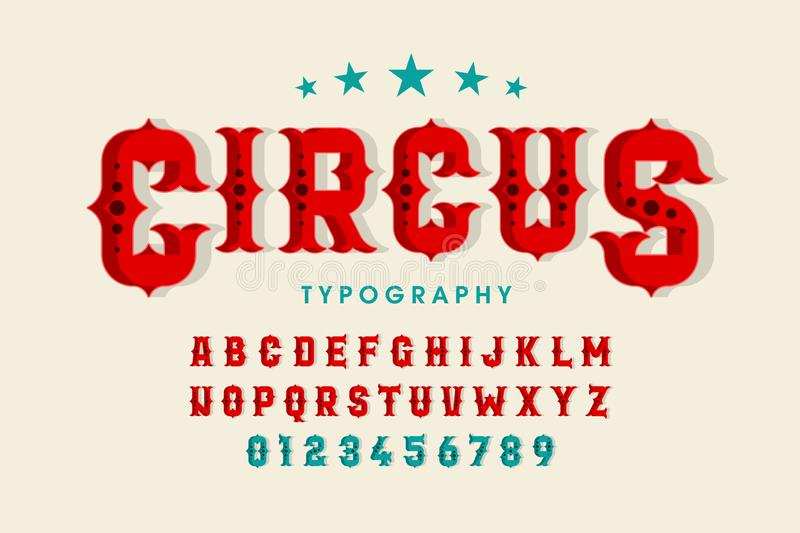 Ejemplo de fuente The Circus