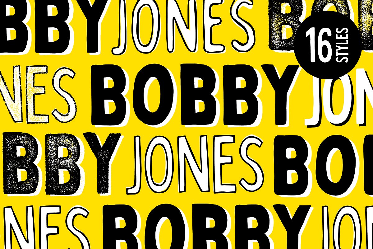 Ejemplo de fuente Bobby Jones Soft Regular
