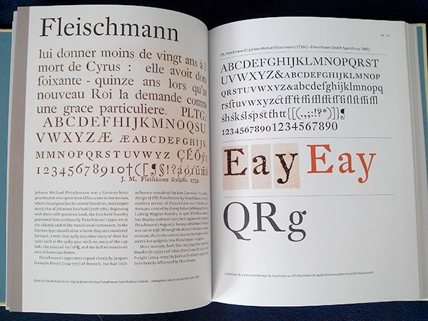 Ejemplo de fuente DTL Fleischmann D Bold Italic