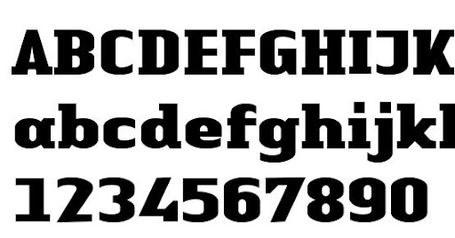 Ejemplo de fuente Linotype Authentic Serif Black