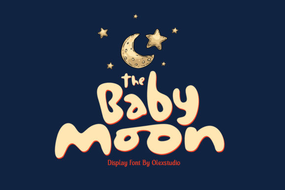 Ejemplo de fuente The Baby Moon