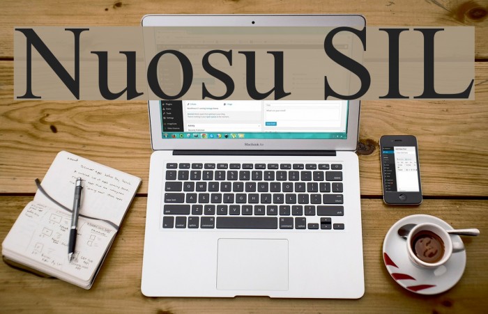 Ejemplo de fuente Nuosu SIL Regular