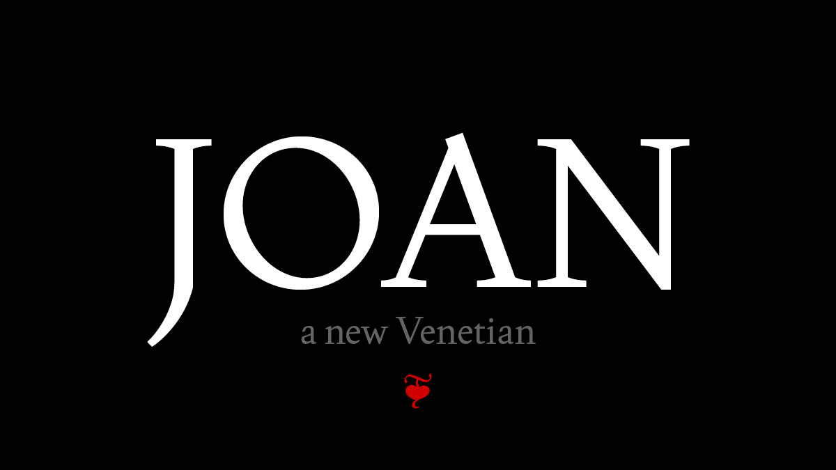 Ejemplo de fuente Joan