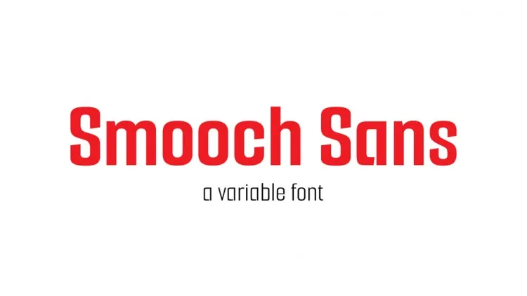 Ejemplo de fuente Smooch Sans