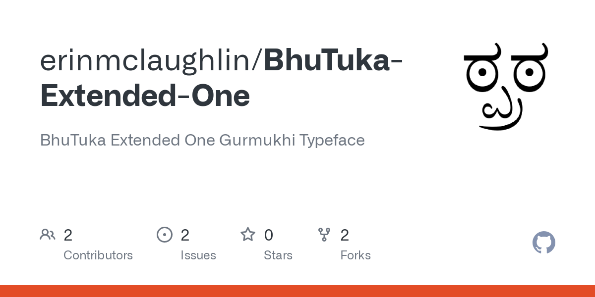 Ejemplo de fuente BhuTuka Expanded One Regular
