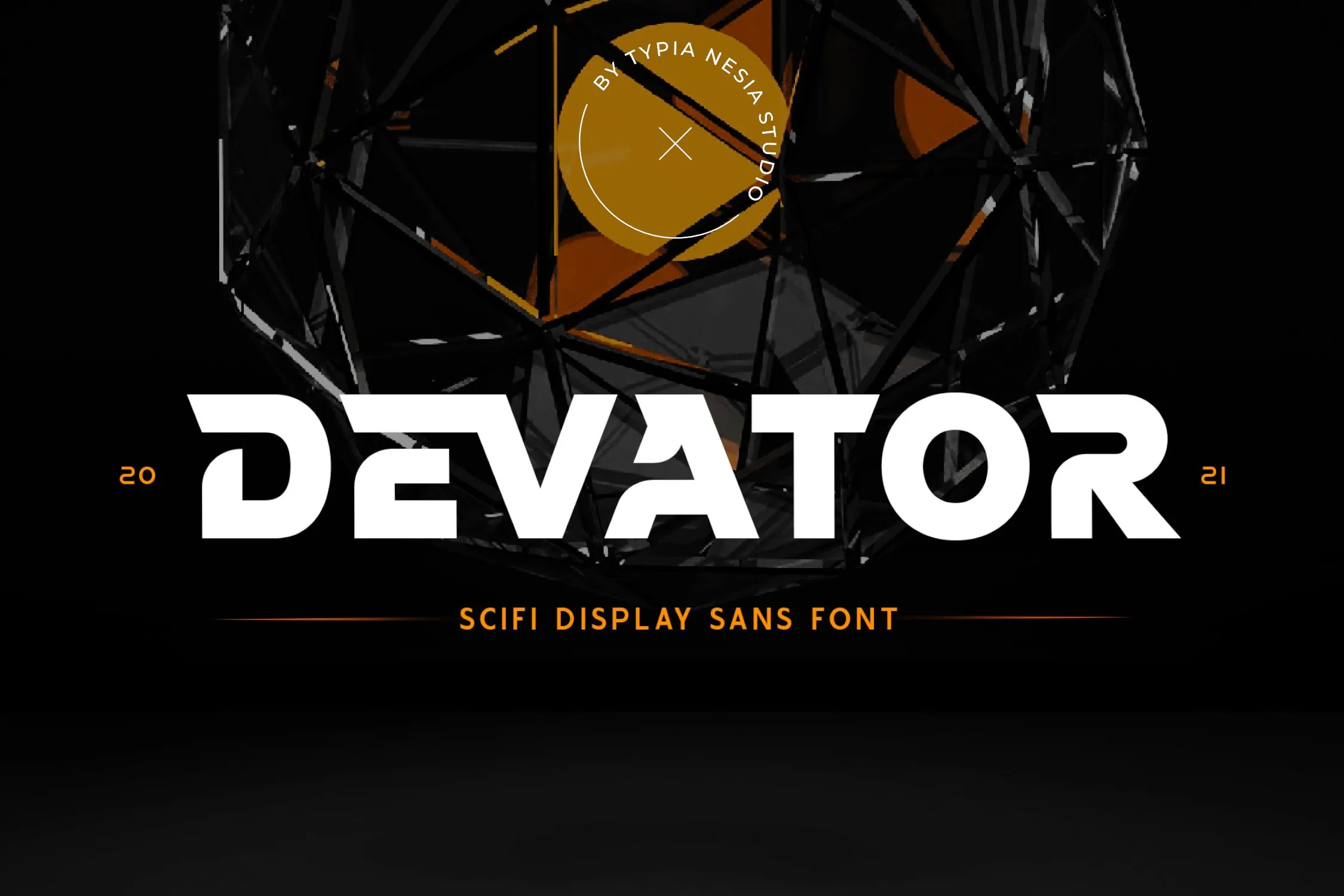 Ejemplo de fuente Devator Bold