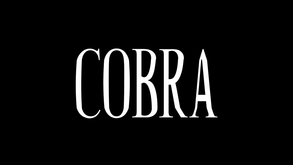 Ejemplo de fuente Cobra