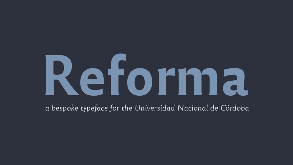 Ejemplo de fuente Reforma