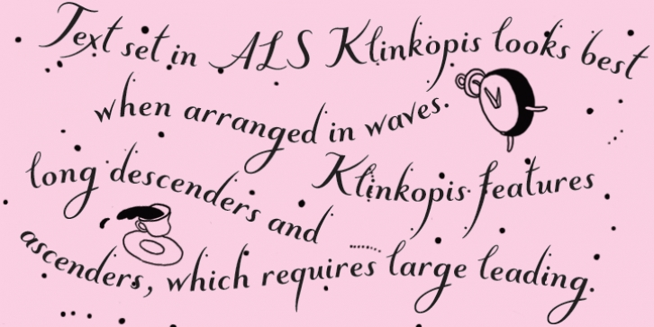 Ejemplo de fuente Klinkopis