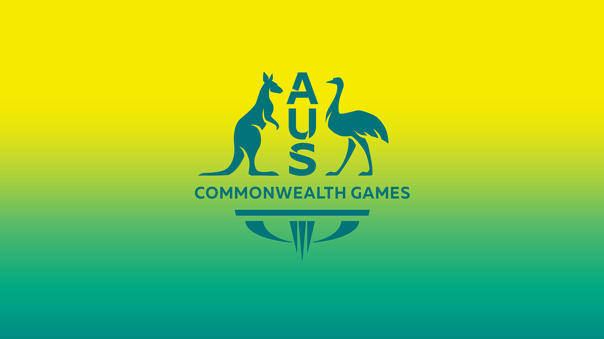 Ejemplo de fuente Commonwealth Games Australia Bold