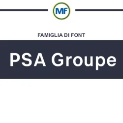 Ejemplo de fuente PSA Groupe HMI Sans CS