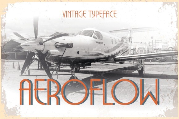 Ejemplo de fuente Aeroflow Regular