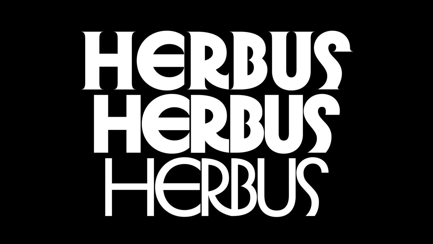 Ejemplo de fuente Herbus Bold
