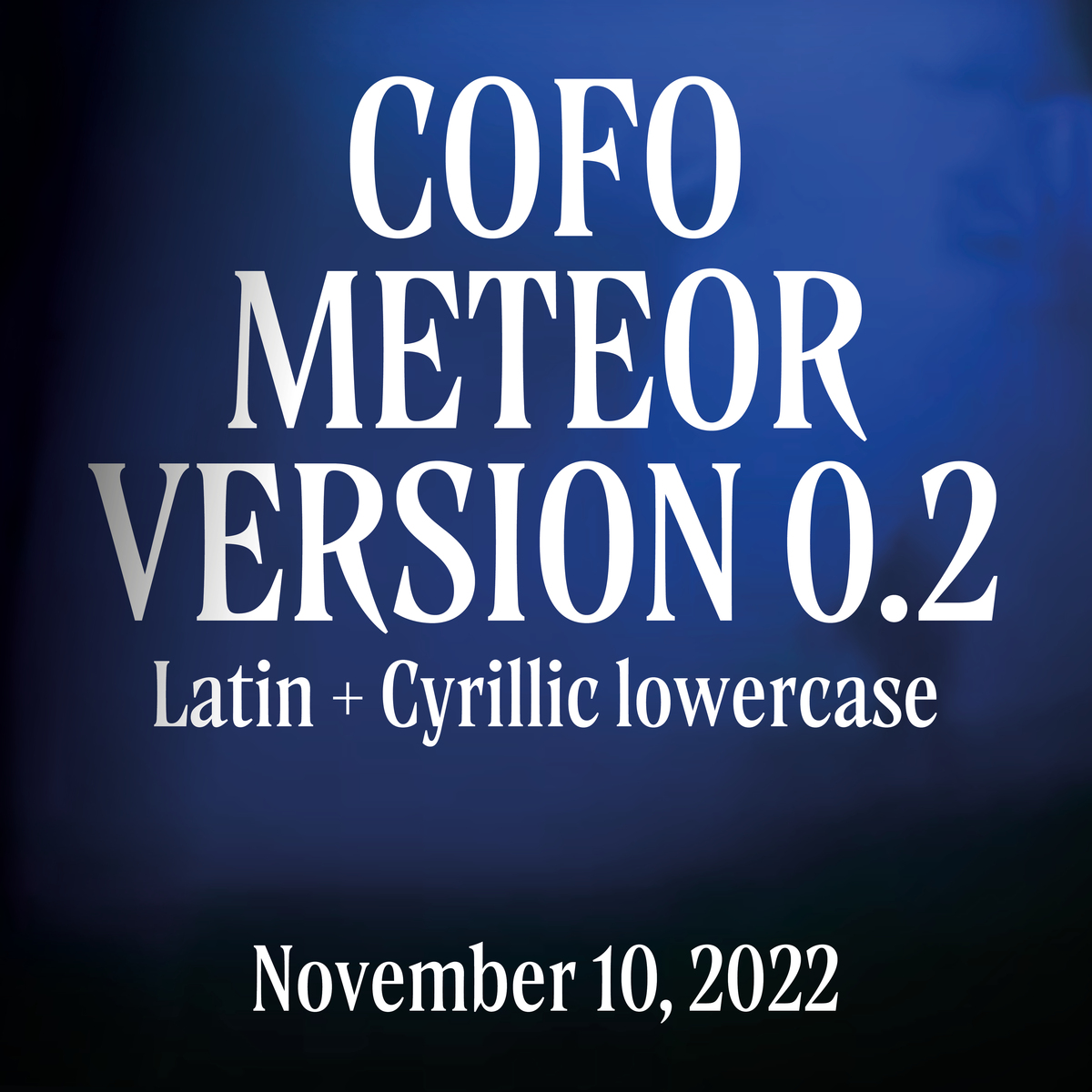Ejemplo de fuente CoFo Meteor V0.2