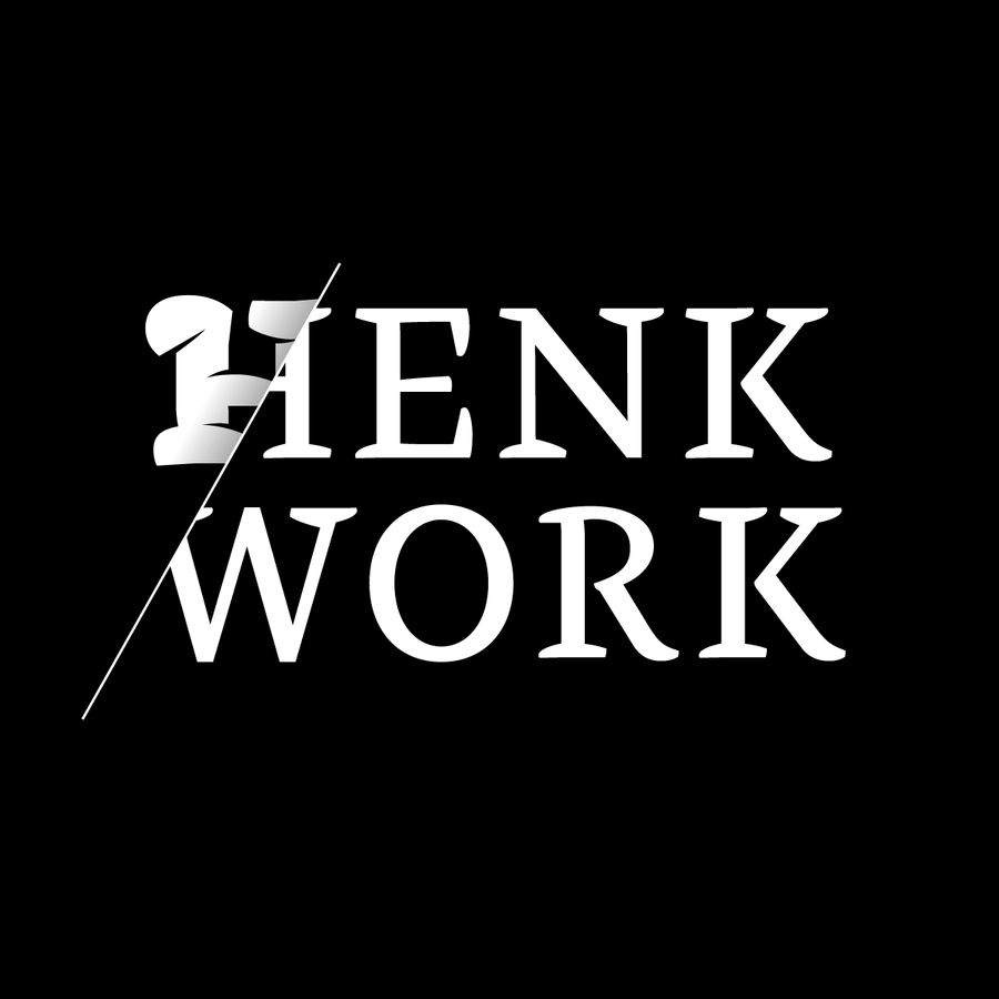 Ejemplo de fuente Henk Work