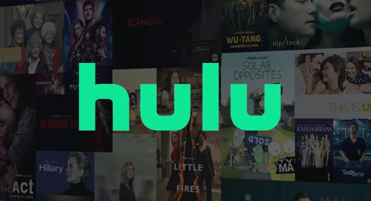 Ejemplo de fuente Hulu Style Light Italic