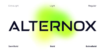 Ejemplo de fuente Alternox Light