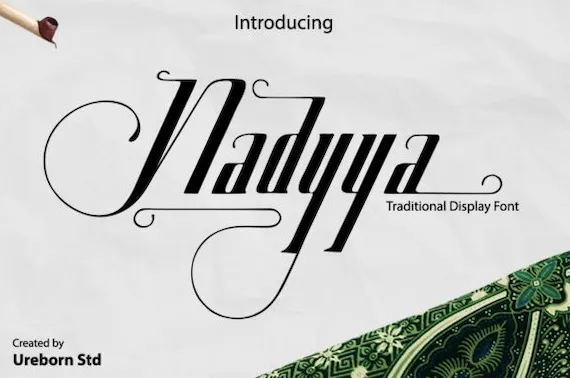 Ejemplo de fuente Nadyya