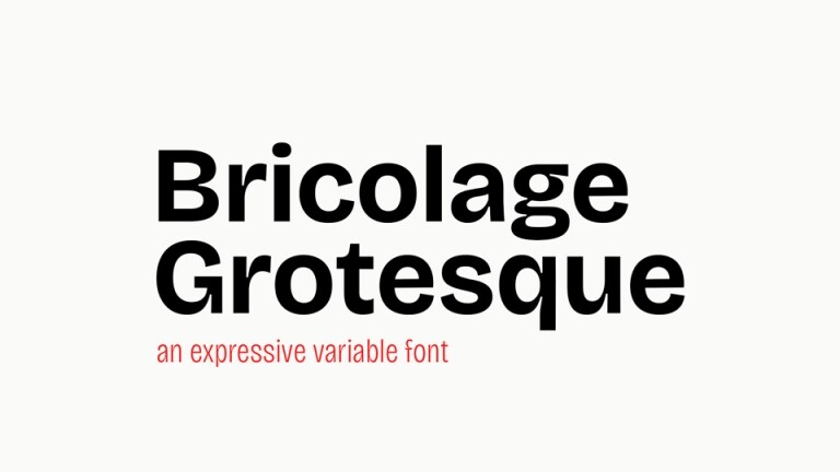Ejemplo de fuente Bricolage Grotesque Condensed SemiBold