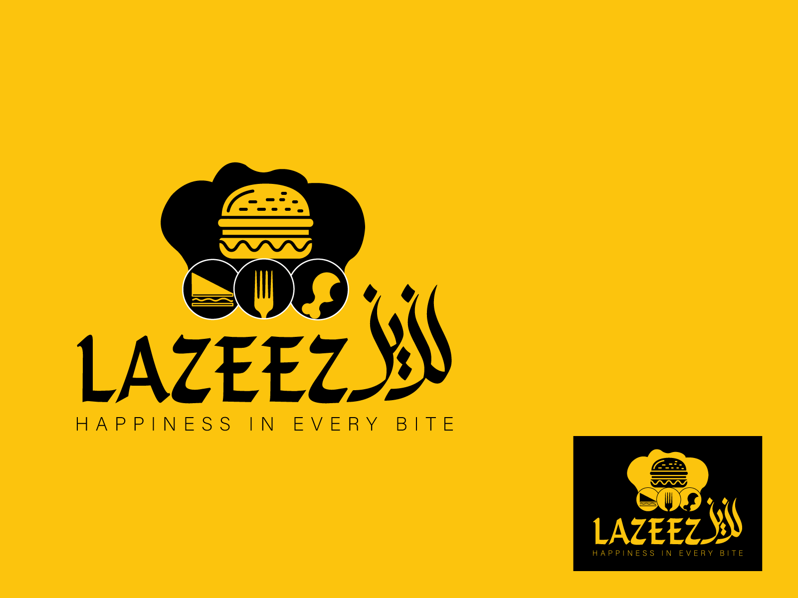 Ejemplo de fuente Lazeez