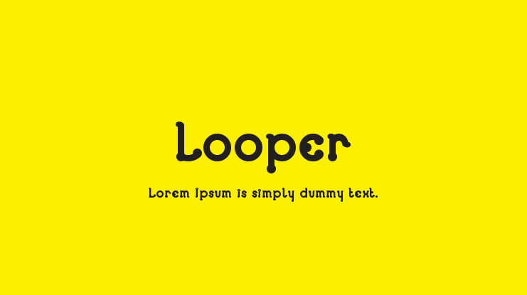 Ejemplo de fuente Looper