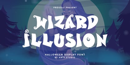 Ejemplo de fuente Wizard Illusion