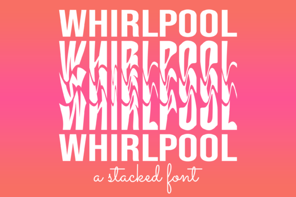 Ejemplo de fuente Whirlpool Stacked Regular