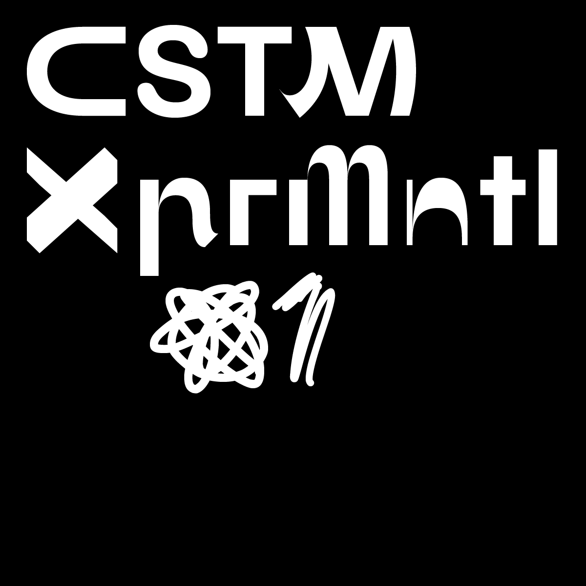 Ejemplo de fuente CSTM XPRMNTL 01 Regular