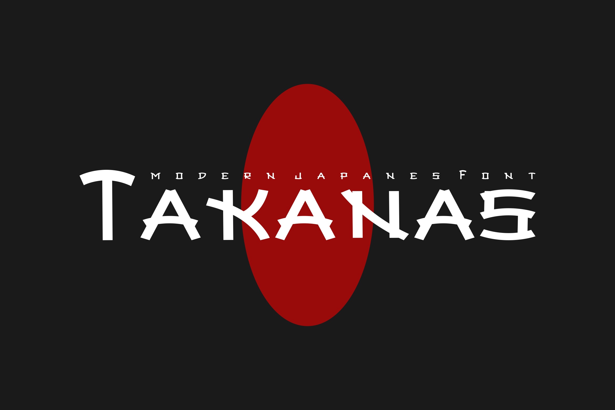 Ejemplo de fuente Takanas
