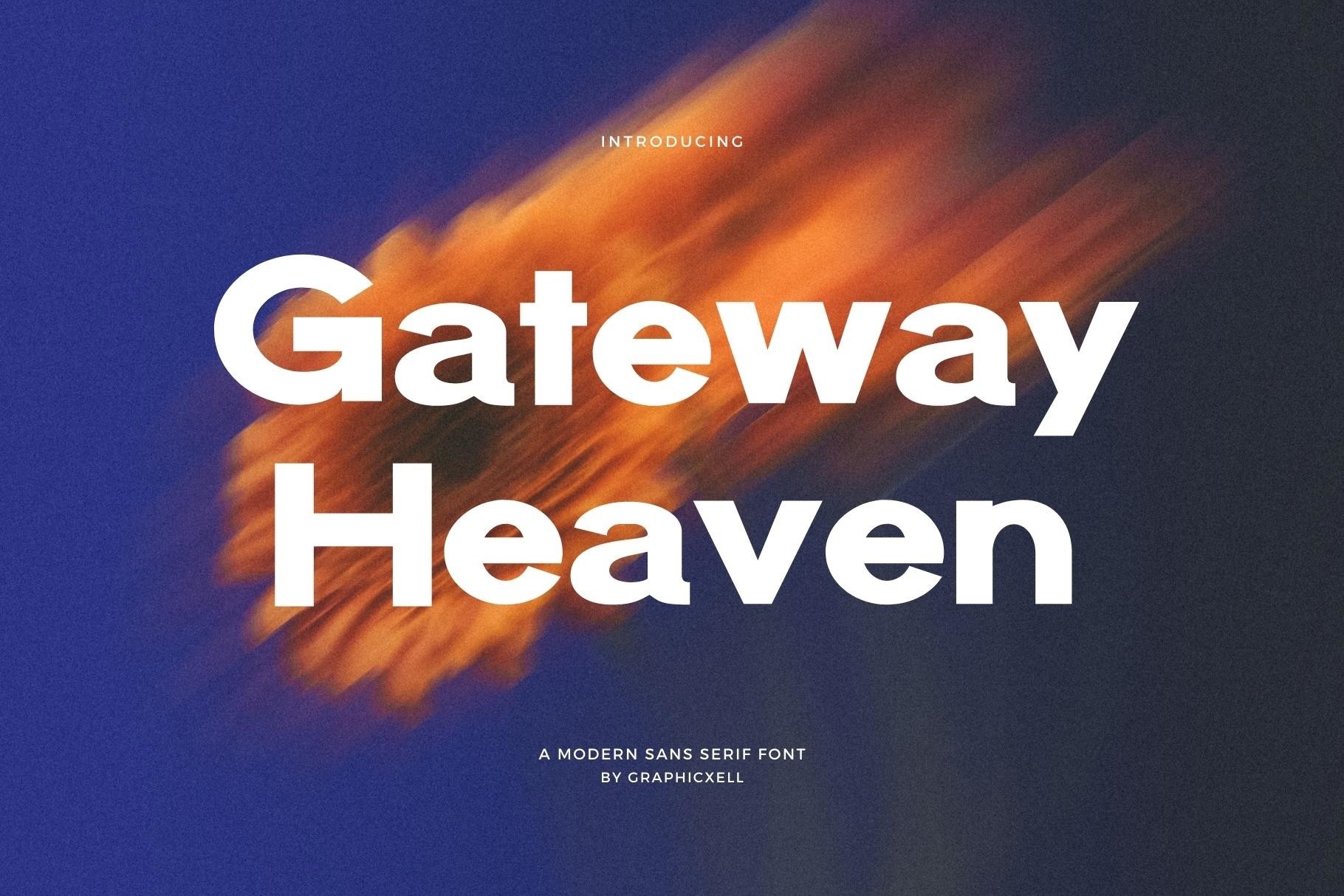 Ejemplo de fuente Gateway Heaven Regular