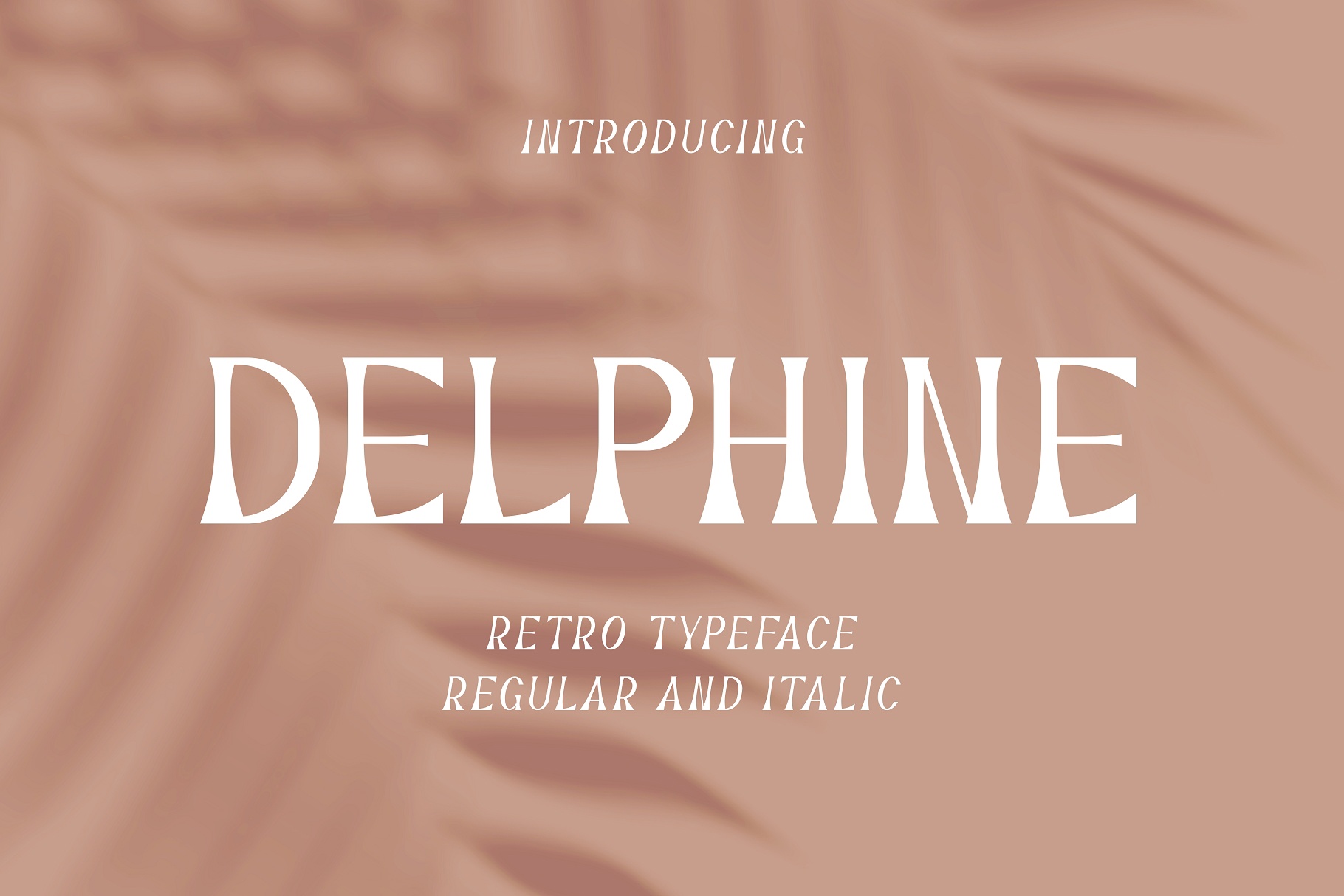 Ejemplo de fuente Delphine