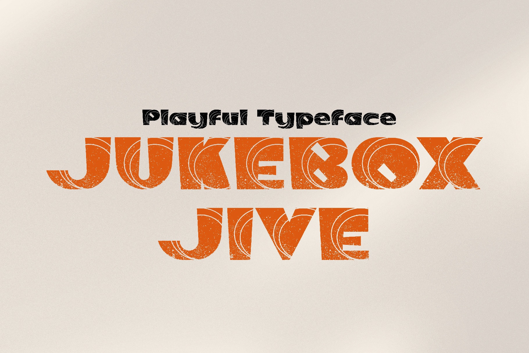 Ejemplo de fuente Jukebox